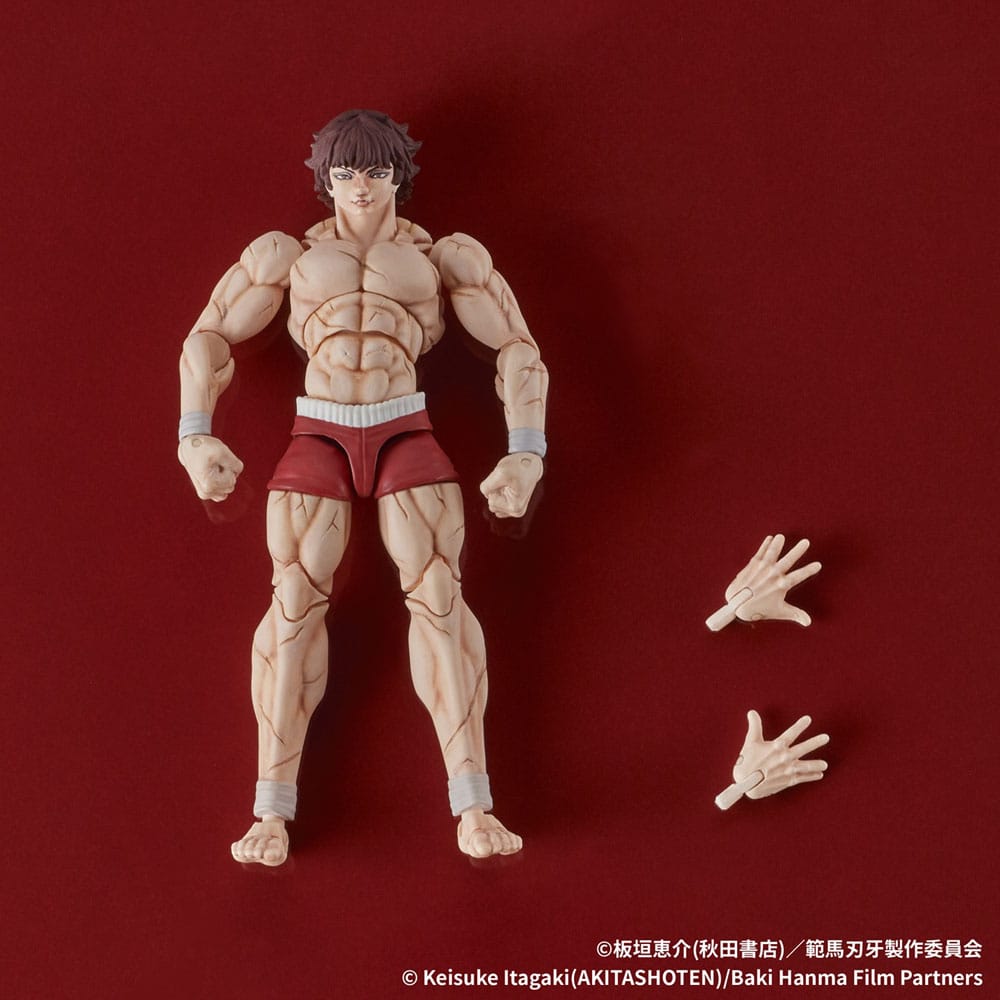 Baki Hanma Digaction Action Figure Baki Hanma 7 cm