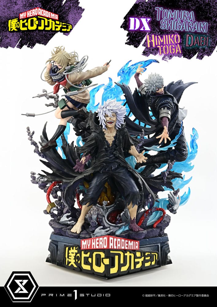 My Hero Academia Statue Ultimate Premium Masterline Tomura Tomura Shigaraki, Dabi & Himiko Toga Deluxe Bonus Version 69 cm