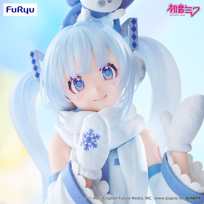 Hatsune Miku Noodle Stopper PVC Statue Snow Miku Sky Town 10th Ver. 10 cm