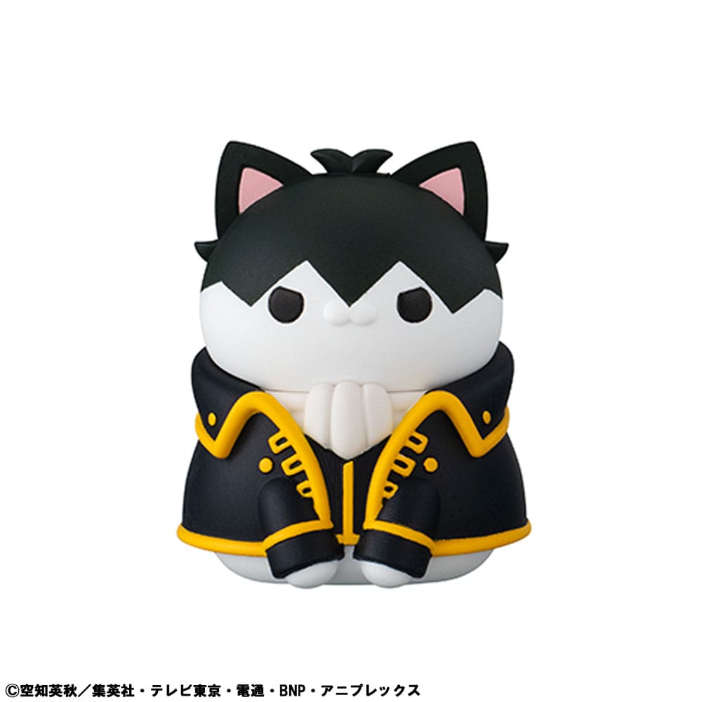 Gintama Mega Cat Project Nyantama Go Meow-Meow Edition! Trading Figures 3 cm Assortment (8)