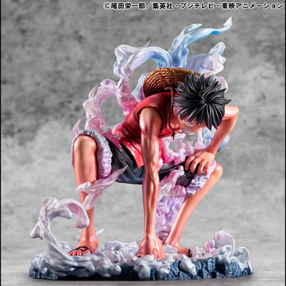 One Piece P.O.P PVC Statue Monkey D. Luffy Gear 2 Limited Edition 19 cm