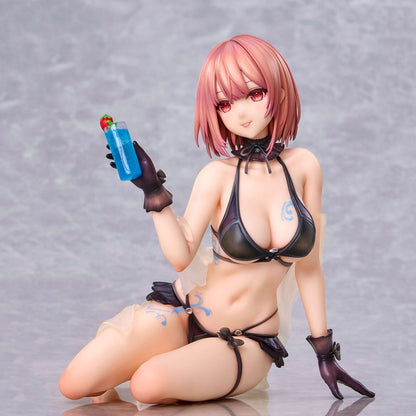 Original Character PVC Statue necömi Illustration One more drink for the vacation 13 cm