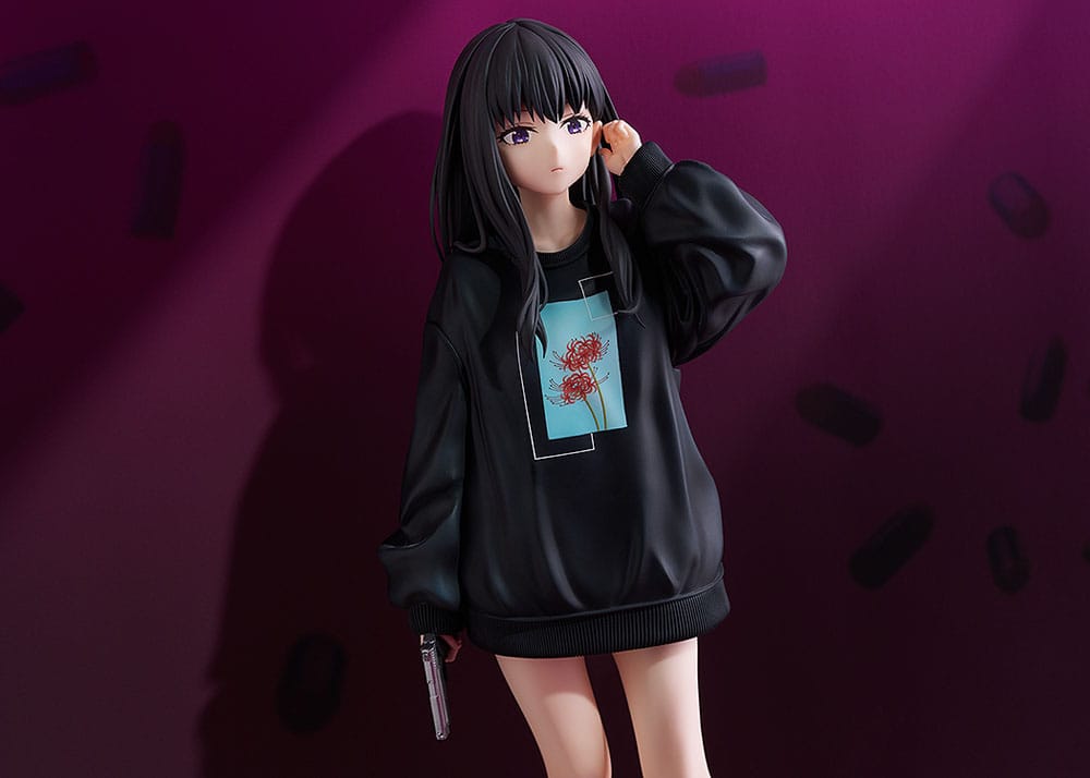 Lycoris Recoil PVC Statue 1/7 Takina Inoue: Oversized Sweatshirt Ver. 25 cm