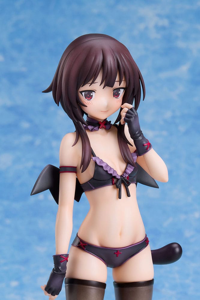 KonoSuba: An Explosion on This Wonderful World! Statue 1/7 Megumin Chomusuke Swimsuit Ver. 22 cm