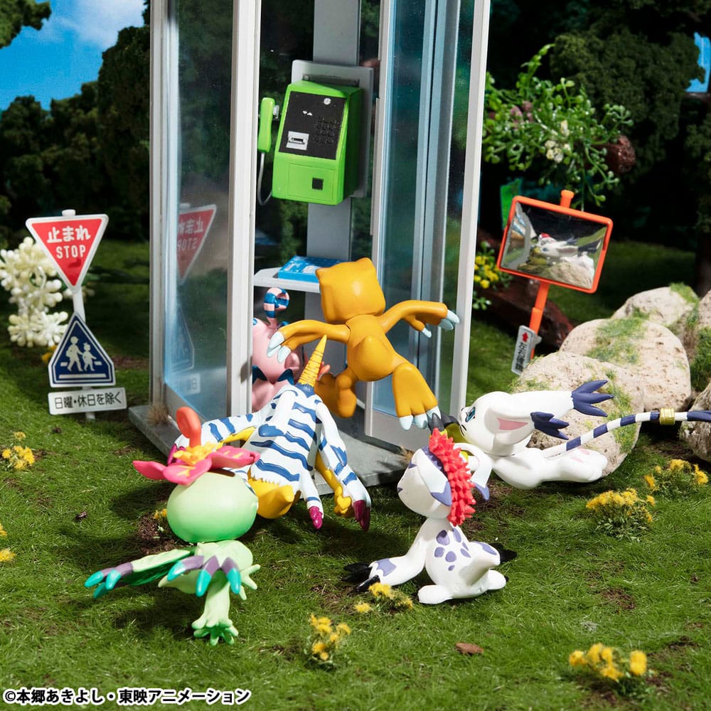 Digimon Adventure Digicolle! Series Trading Figure 5 cm Mix Assortment (8)