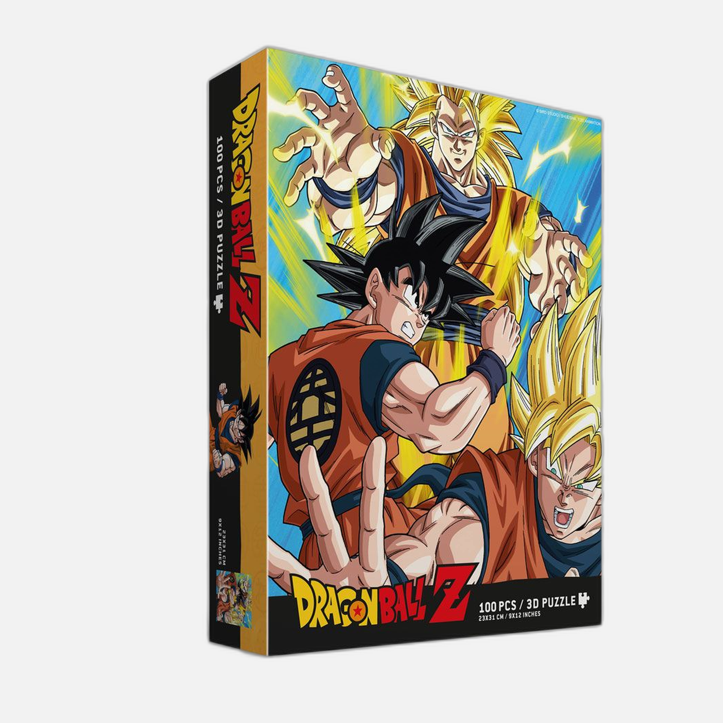 Dragon Ball Z Jigsaw Puzzle with 3D-Effect Goku Saiyan (100 pieces)