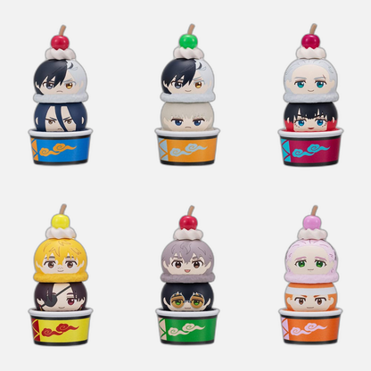 Wind Breaker Tsumichen Stack up & Change Trading Figure 8 cm Assortment (6)