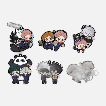 Jujutsu Kaisen Rubber Mascot 6 cm Assortment (6)