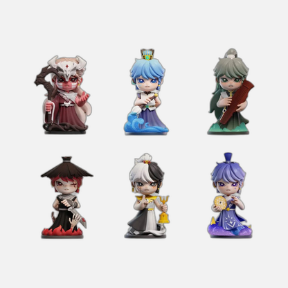 Original Character Trading Figures Huozai Wusheng Group Portrait Series 8 cm Assortment (6)
