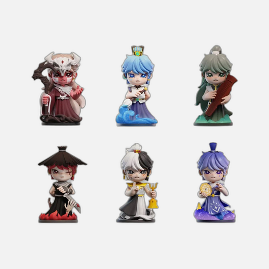 Original Character Trading Figures Huozai Wusheng Group Portrait Series 8 cm Assortment (6)