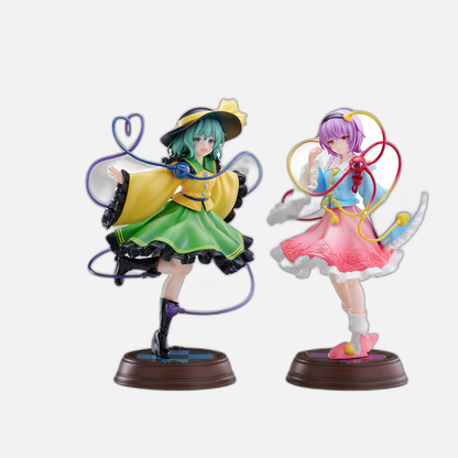 Touhou Project Tenitol PVC Statue Koishi Komeiji & Satori Komeiji 22 cm