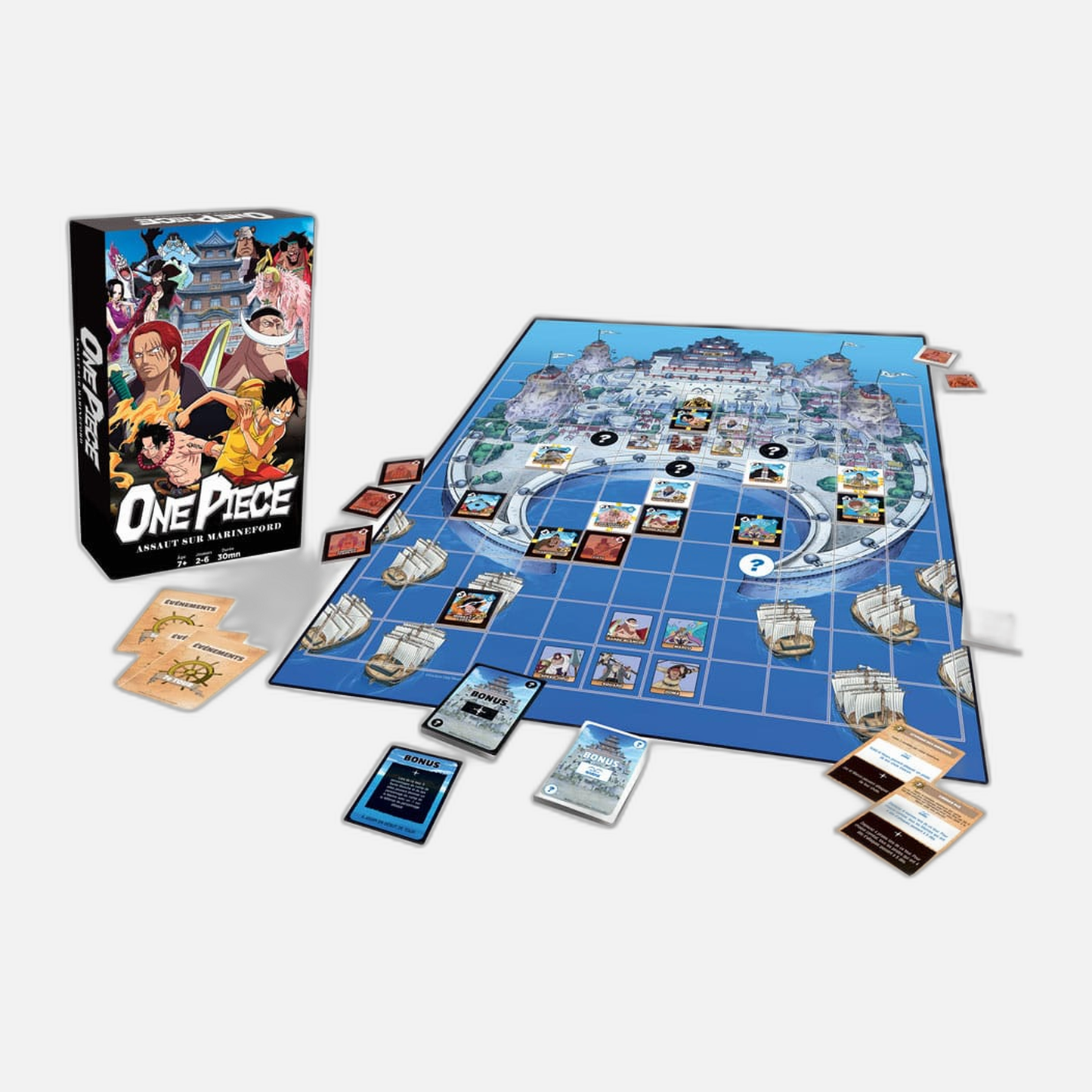 One Piece Board Game Assault on Marineford *French Version*