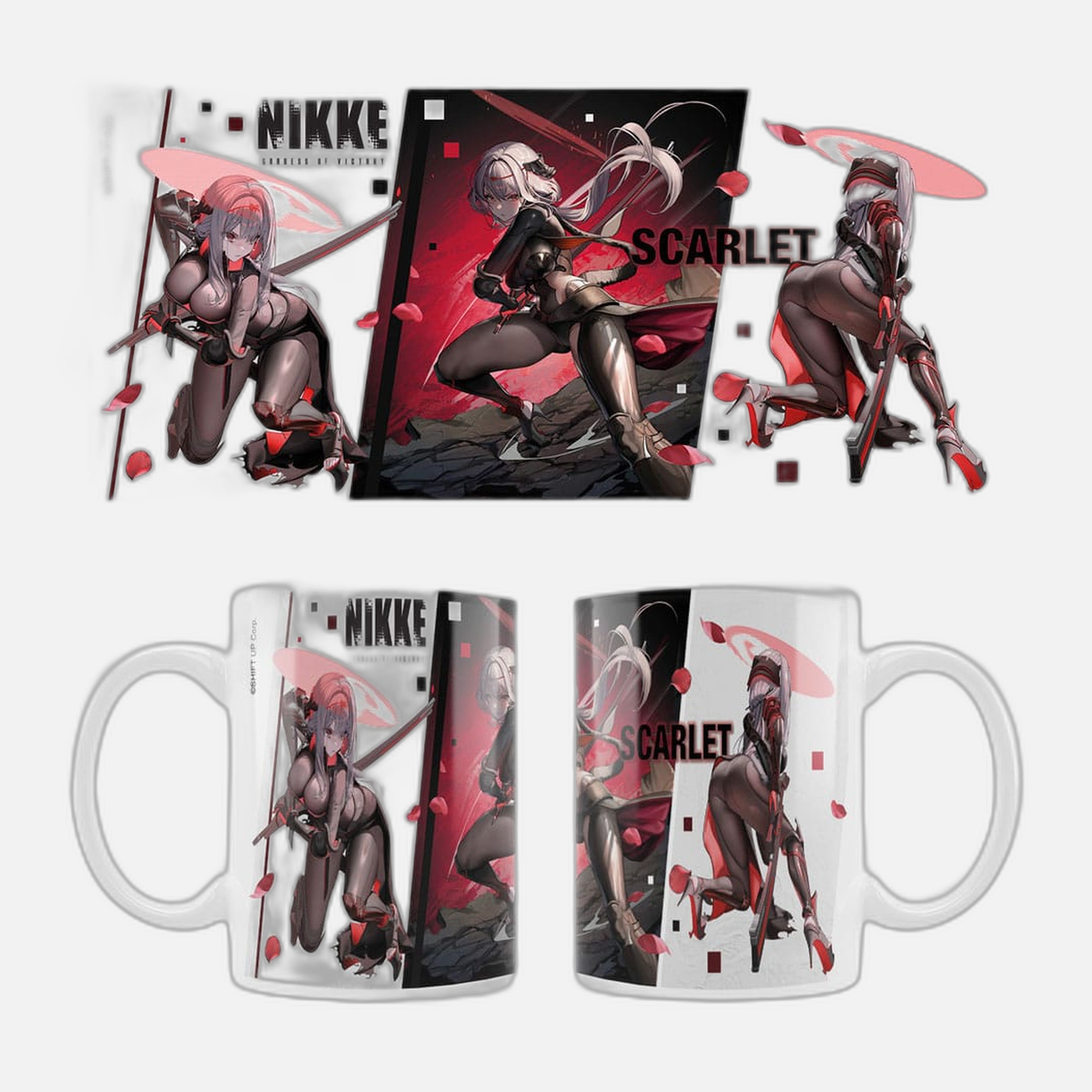 Goddess of Victory: Nikke Ceramic Mug Scarlet