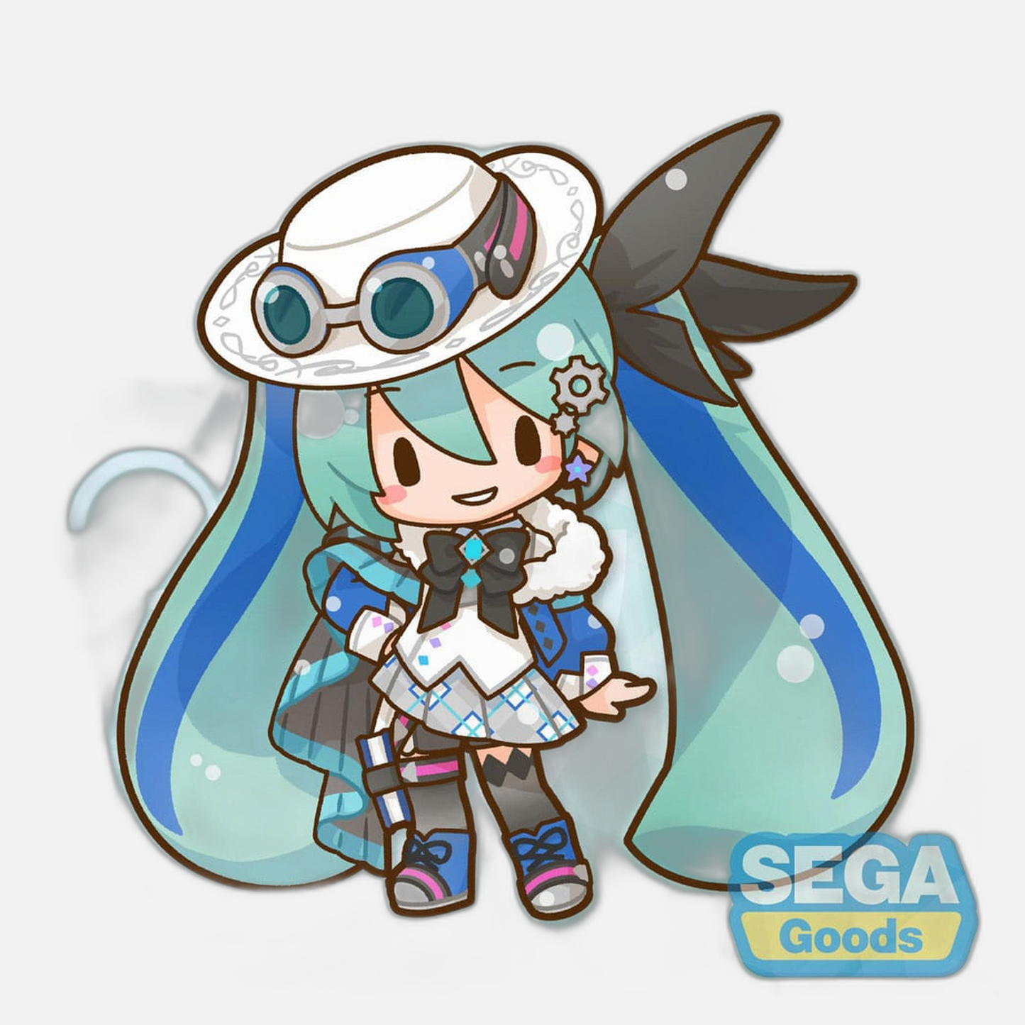 Character Vocal Series 01: Hatsune Miku Fuwa Petit Plush Figure Hatsune Miku Miku with you 2025 LL 45 cm