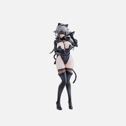 K Pring Original Character Statue 1/6 Cat Woman Happy-chan Different Color Edition 27 cm