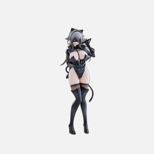 K Pring Original Character Statue 1/6 Cat Woman Happy-chan Different Color Edition 27 cm