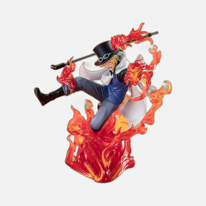 One Piece Figuarts ZERO Extra Battle PVC Statue Sabo Fire Fist Rook Check 19 cm