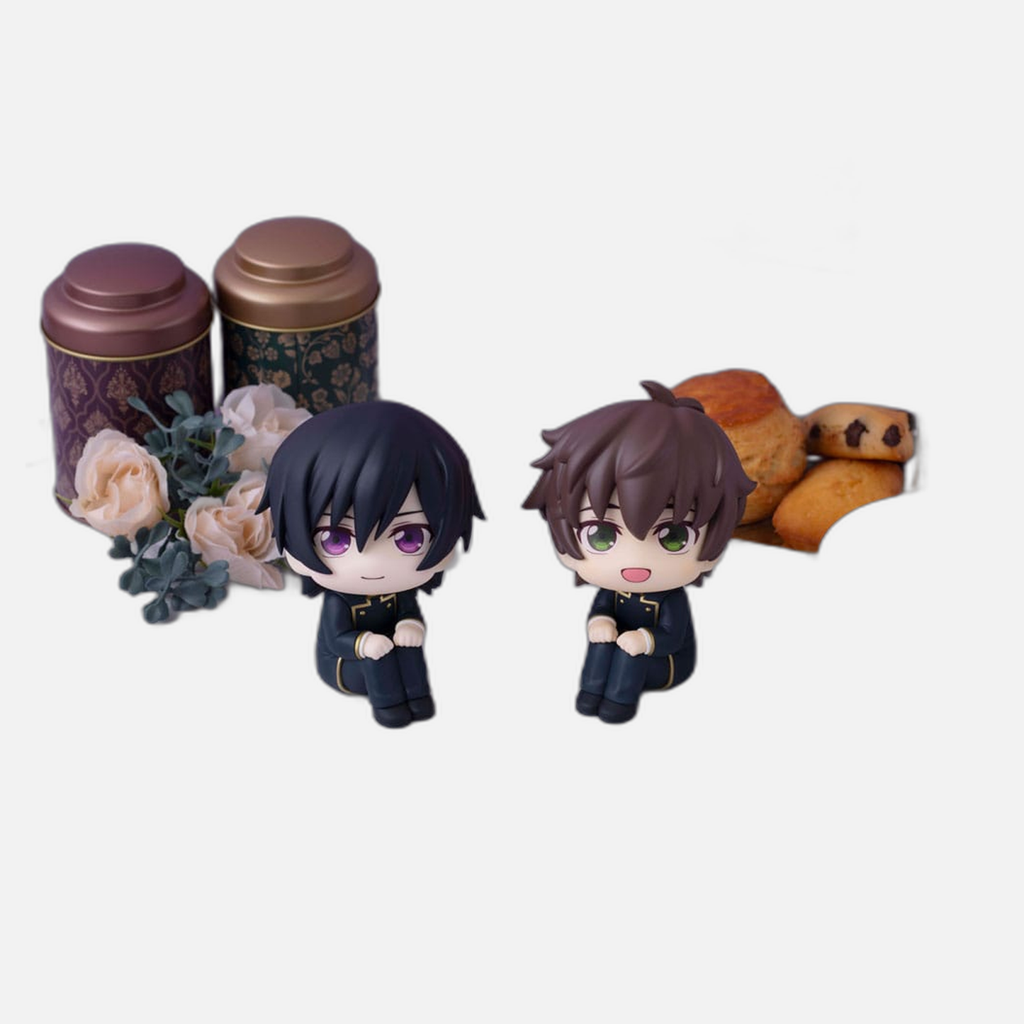 Code Geass Lelouch of the Rebellion Look Up PVC Statues Lelouch Lamperouge & Suzaku Kururugi Set (with gift) 11 cm