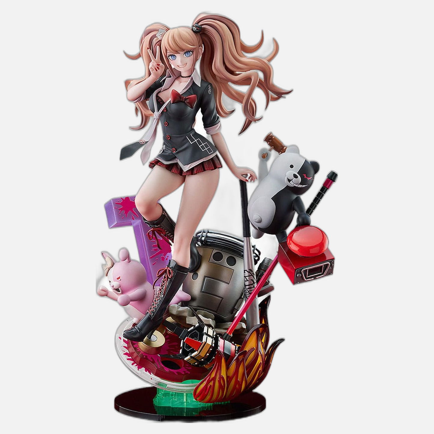 Danganronpa PVC Statue 1/7 Junko Enoshima: 15th Anniversary Ver. 28 cm