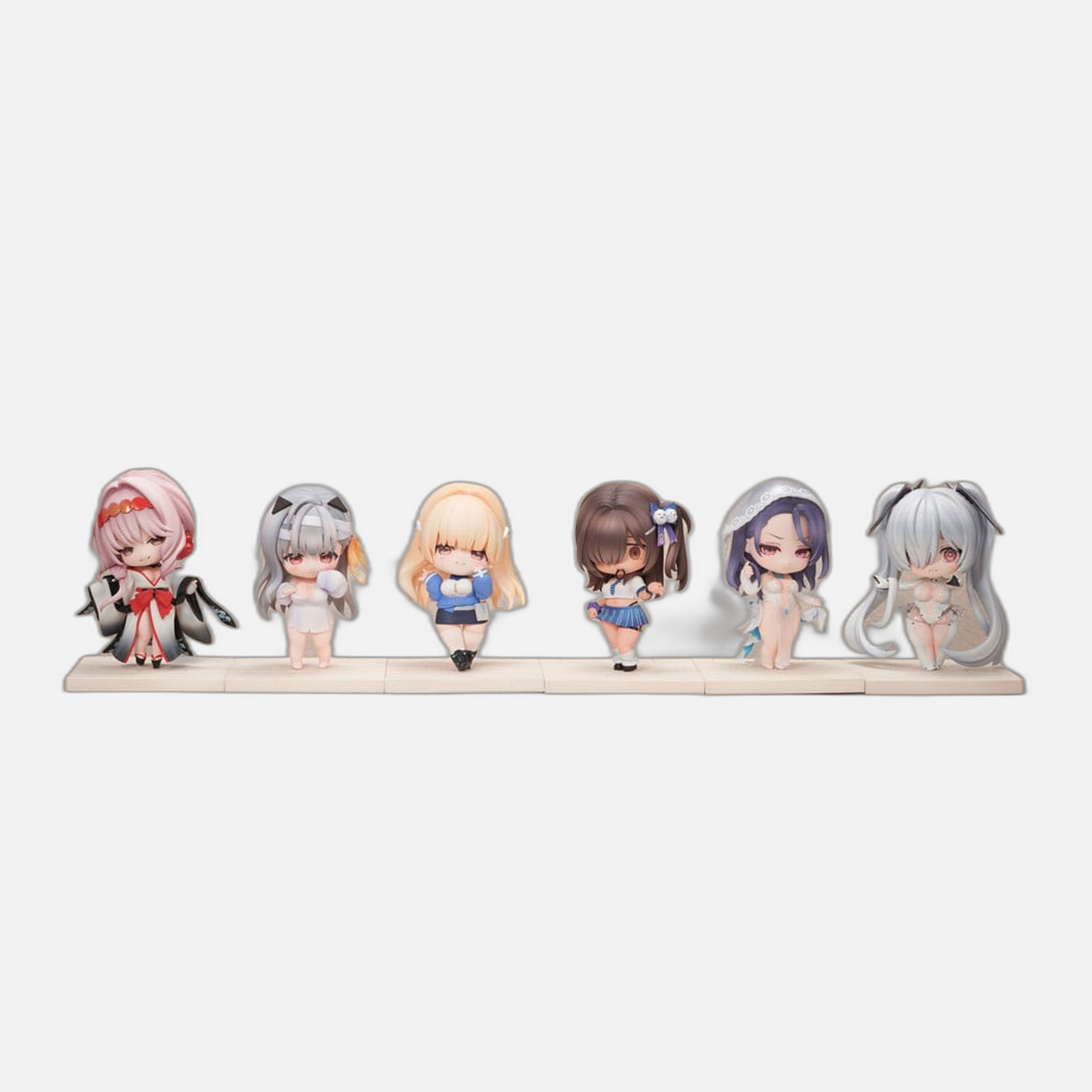 Goddess of Victory: Nikke SAC Series Mini Figures 6-Pack Chibi Vol. 3 10 cm