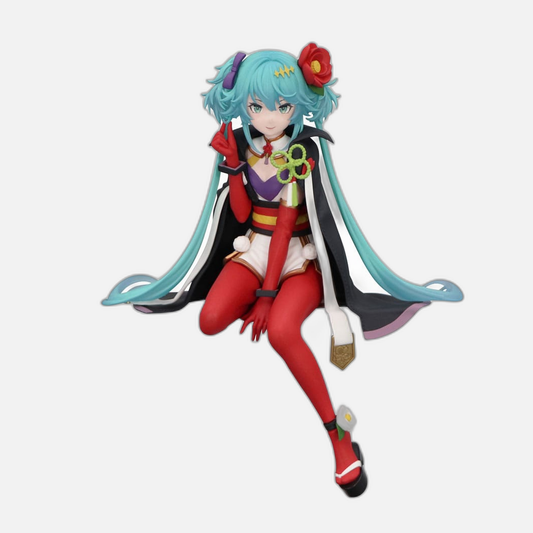 Hatsune Miku Noodle Stopper PVC Statue Flower Fairy Camellia 15 cm