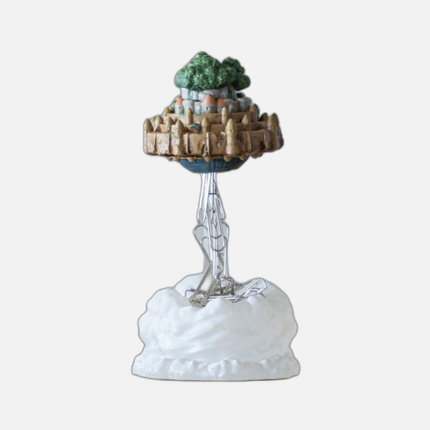 Castle in the Sky Statue Magnet Flying Castle 13 cm