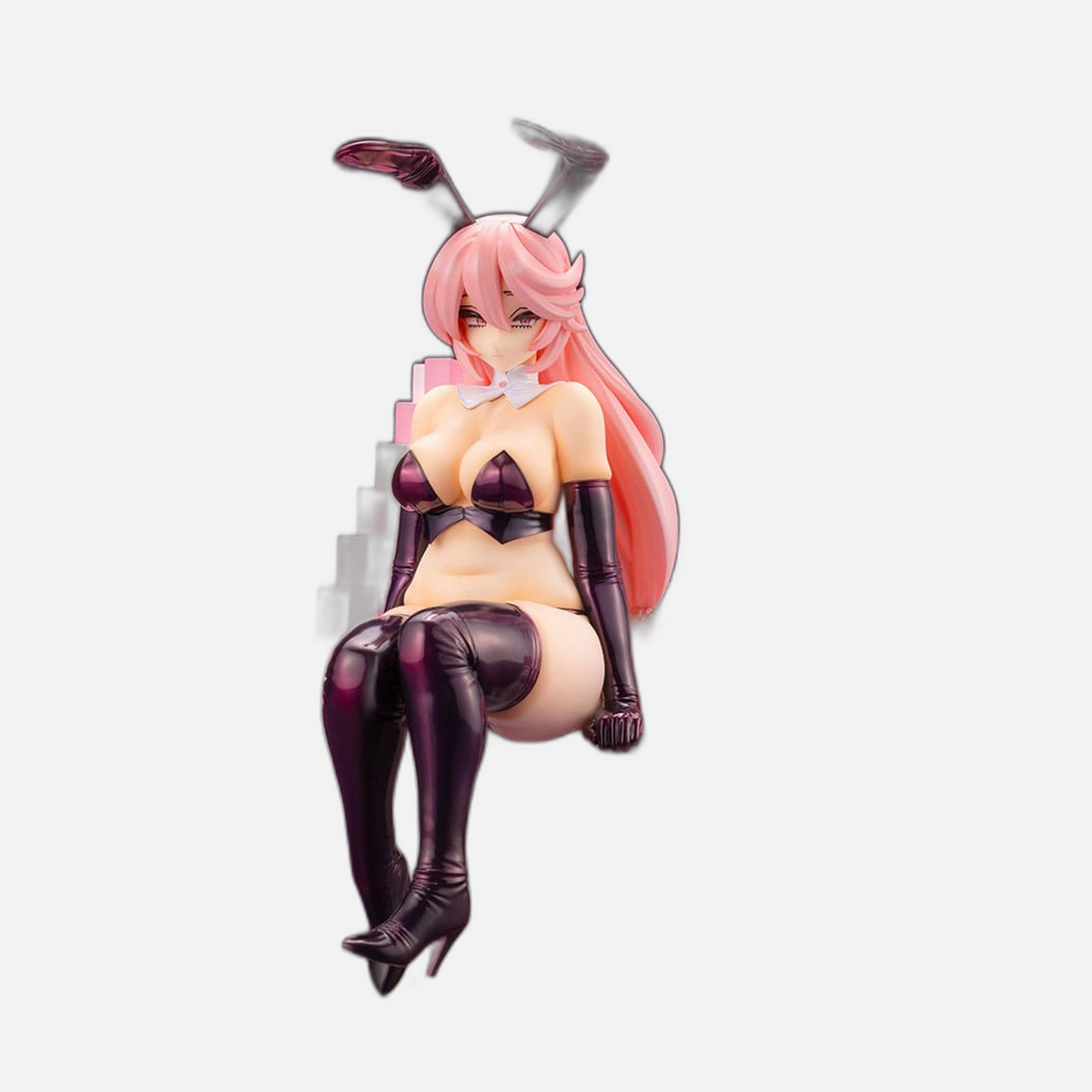 Original Character Trick Bunnies PVC Statue 1/7 Sitting Bunny Illustration by Kafun 24 cm