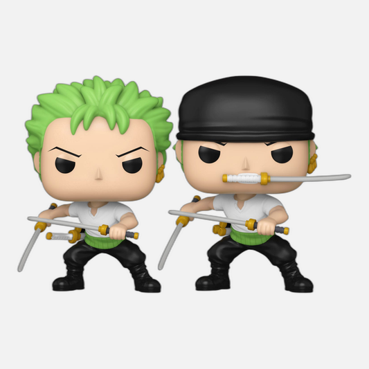 One Piece POP! Animation Vinyl Figures Zoro (Refresh) w/Ch 9 cm Assortment (6)