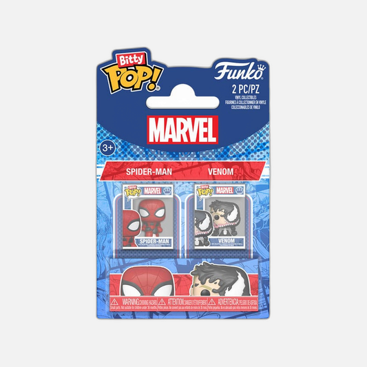 Spider-Man Bitty POP! Vinyl Figure 2-Pack Spider-Man&Vnm 2,5 cm