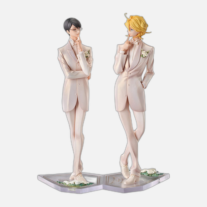 Doukyusei PVC Statues 2-Pack 1/7 Hikaru Kusakabe & Licht Sajo: Wedding Ver. 24 cm
