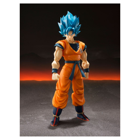 Dragon Ball Super Broly S.H. Figuarts Action Figure Super Saiyan God Super Saiyan Goku Super 14 cm