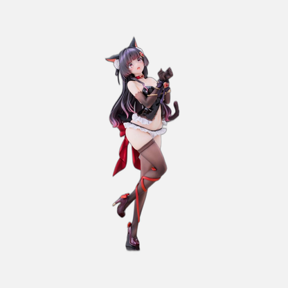 Original Character PVC Statue 1/7 Shibarare Cat Ruhuna-chan 26 cm