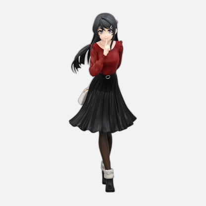 Rascal Does Not Dream of Bunny Girl Senpai Trio-Try-iT PVC Statue Mai Sakurajima Winter Outfit Ver. 21 cm
