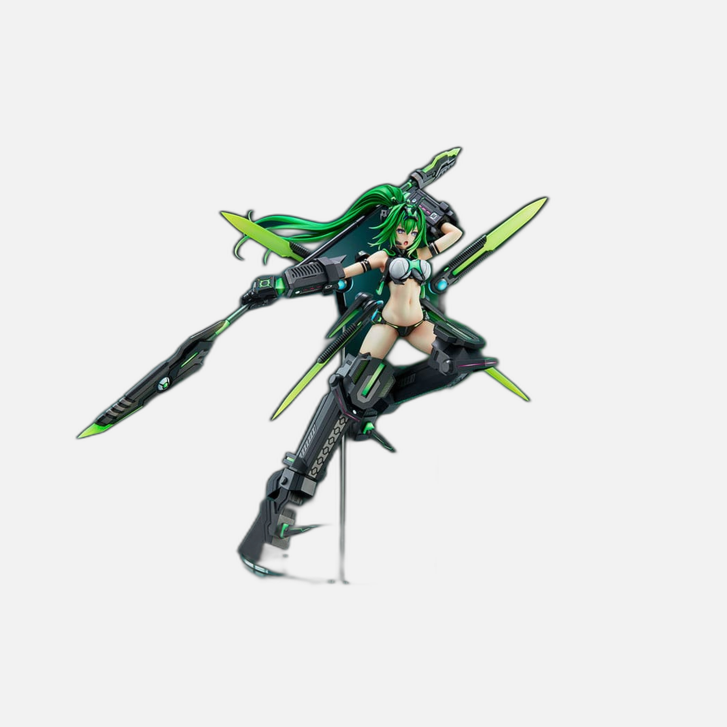 New Dimension Game Neptunia VII PVC Statue 1/7 Next Green Limited Edition 38 cm