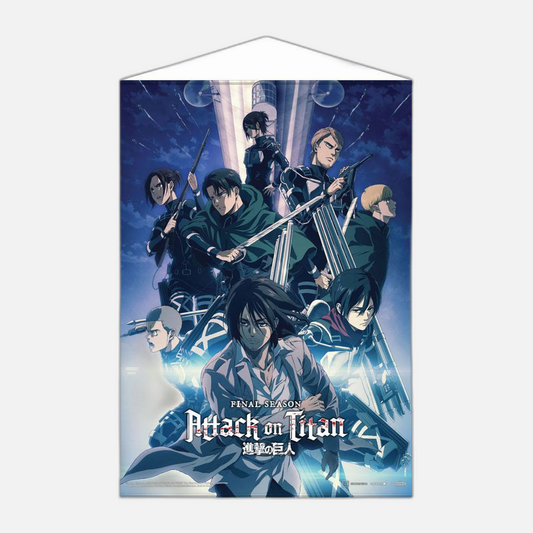 Attack on Titan: The Final Season Wallscroll Part 1 Key Visual 2 50 x 70 cm