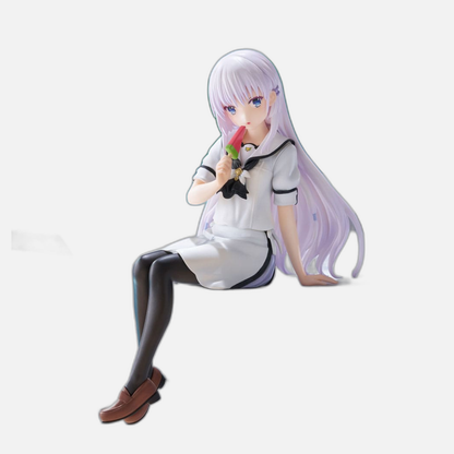Summer Pockets Noodle Stopper PVC Statue Shiroha Naruse 15 cm