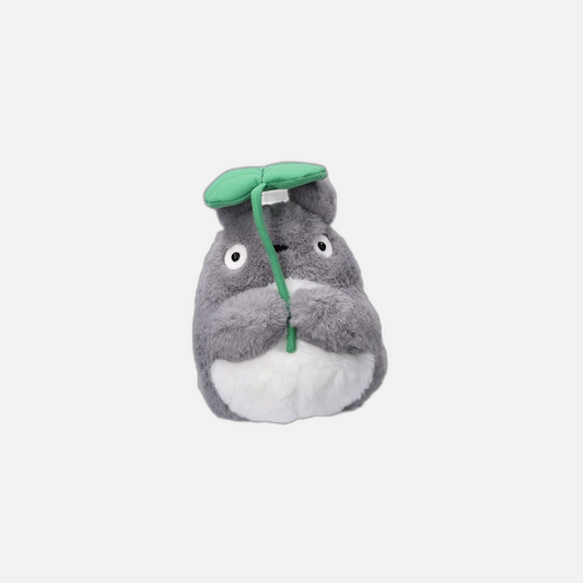 My Neighbor Totoro Nakayoshi Plush Figure Big Totoro with leaf 21 cm