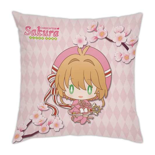 Cardcaptor Sakura Clear Card Pillow Sakura & Kero-chan 35 x 35 cm