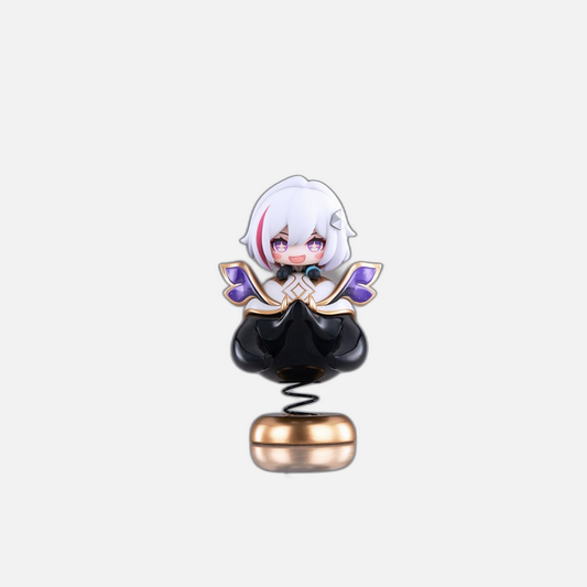Honkai: Star Rail PVC Statue Hu Tao Chibi Topaz & Numby Chibi Chara Yurayura Stand 10 cm