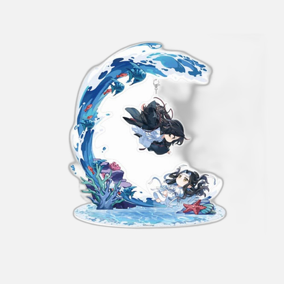 Grandmaster of Demonic Cultivation Acrylic Diorama Wei Wuxian & Lan Wangji Zhao Xi Chi Ver. 18 cm