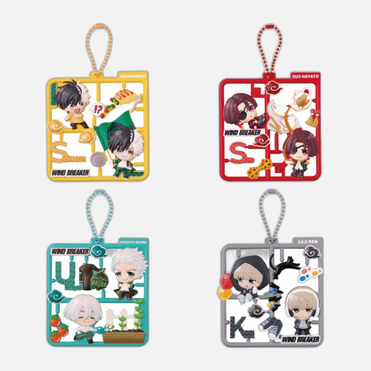 Wind Breaker Plat Collection Keychain Assortment Vol. 2 (4)