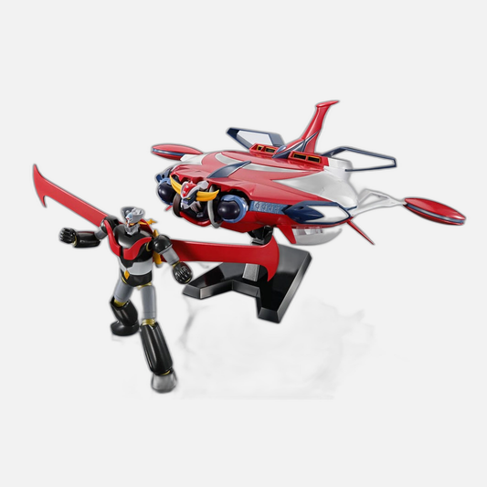 Grendizer U Robot Spirits Action Figures Spazer Side Super 15 cm