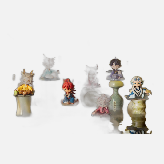 Original Character Trading Figures Searching for Mountains and Seas, Stars 9 cm Assortment (6)