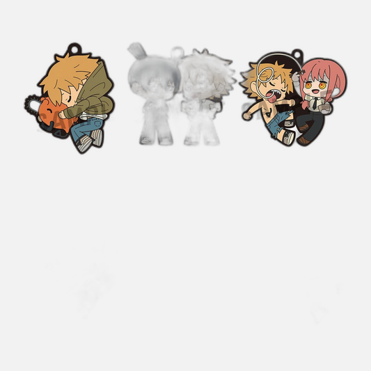 Chainsaw Man Rubber Mascot Buddycolle Rubber Charms 6 cm Assortment (6)