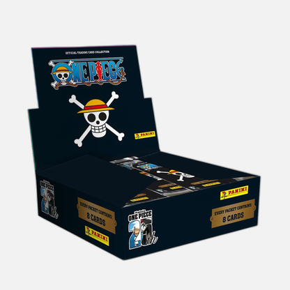 One Piece Trading Cards 25th Anniversary Flow Packs Display (18)