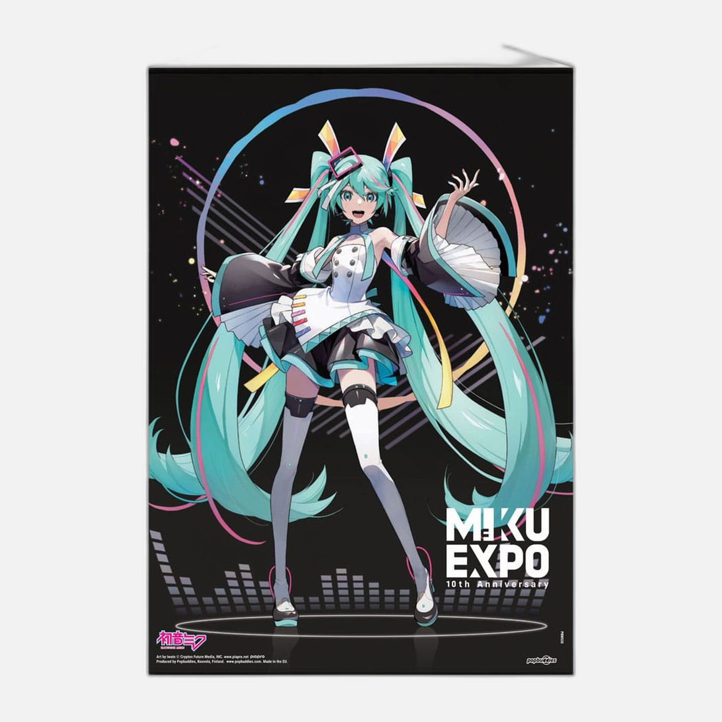 Hatsune Miku Wallscroll Miku Expo 10th Anniversary Limited Edition 50 x 70 cm