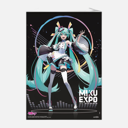 Hatsune Miku Wallscroll Miku Expo 10th Anniversary Limited Edition 50 x 70 cm
