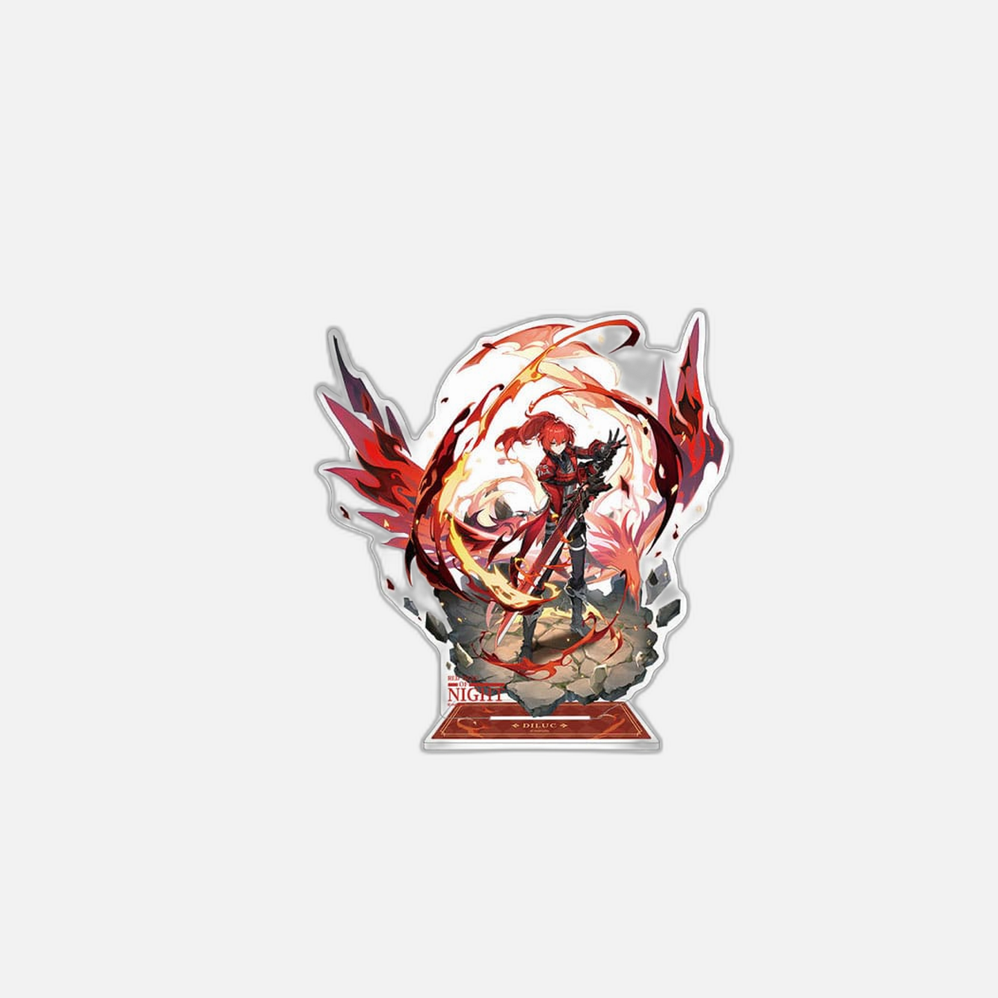 Genshin Impact Acrylic Phone Stand Diluc 17 cm