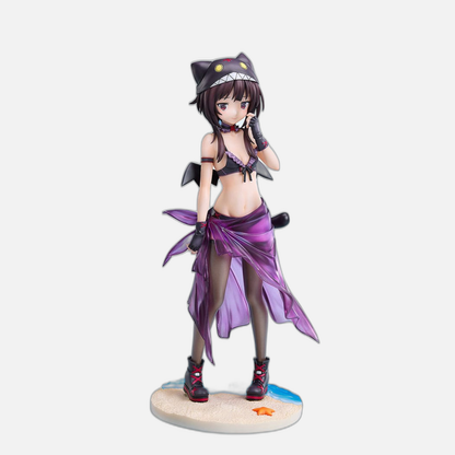 KonoSuba: An Explosion on This Wonderful World! Statue 1/7 Megumin Chomusuke Swimsuit Ver. 22 cm