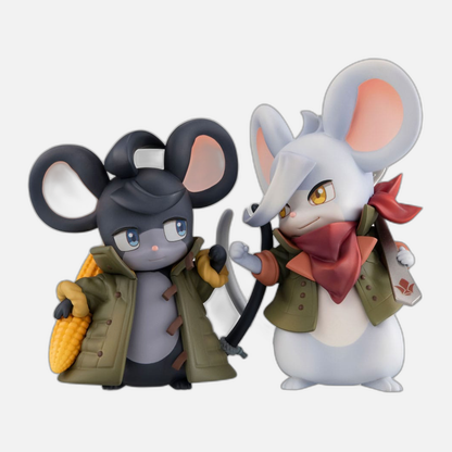 Mobile Suit Gundam Iron-Blooded Orphans PVC Statues Orphanchu of Block 3 Mikatsuki & Orga 10th Anniversary 12 cm